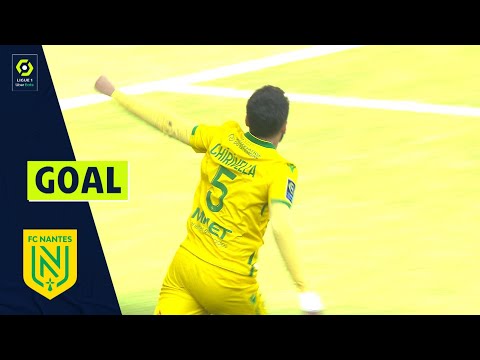 Goal Pedro CHIRIVELLA BURGOS (75' - FCN) FC GIRONDINS DE BORDEAUX - FC NANTES (1-1) 21/22