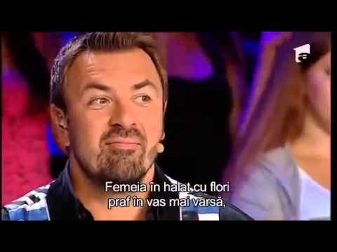 Marian Crețu ”Kapushon” cântă propria melodie la X Factor, ”Frățică, dă mi o bucățică!”