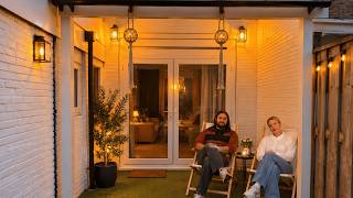 2 yıldır bu verandayı bekliyordum | Hollanda’daki evimizin bahçesini yeniledik
