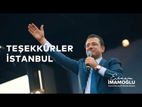 16 Milyon İstanbullu kazandı. Teşekkürler İstanbul! | Ekrem İmamoğlu