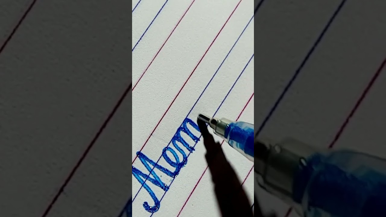 Cursive Writing Tutorials, Members, #shorts #cursivewriting #handwriting