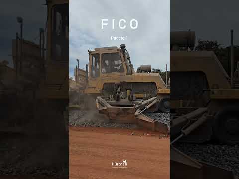 REGULADORA DE LASTRO - FICO - PACOTE 1 - MARA ROSA, GOIÁS #brasil #goiás #railway #ferrovia #fico