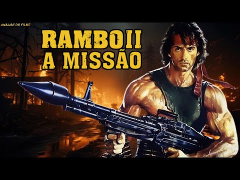 RAMBO 2  A MISSÃO - FILME DE AÇÃO INCRÍVEL LANÇAMENTO 1985 REVIEW DETALHADO