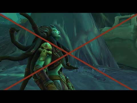 와우 어둠땅 말드락서스 컷신 - 남작 바쉬 WoW: Shadowlands Maldraxxus Cutscene - Baroness Vashj