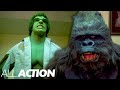 The Incredible Hulk Fights A Gorilla The Incredible Hulk All Action