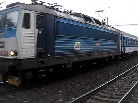Odjezd vlaku Os 6823 (ČD 163.249) - Chomutov město, 23. 11. 2012