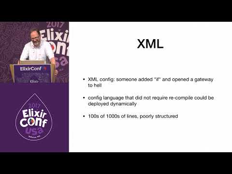 ElixirConf 2017 Lightning Talk - Why Elixir is perfect for taming the monolith - Scott Ribe