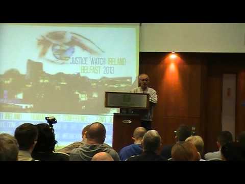 Paddy Hill (Birmingham 6 & MOJO) at JWI Conference