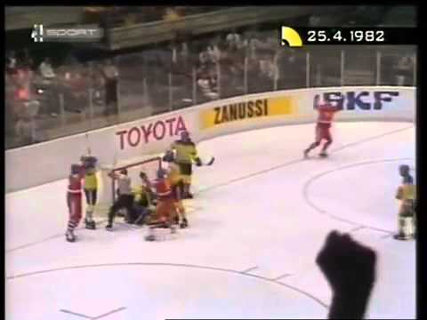 Czechoslovakia-Sweden 25-April 1982, Ice hockey World Championship