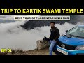 TRIP TO KARTIK SWAMI TEMPLE UTTRAKHAND DHARI DEVI TEMPLE DEVPRAYAG WINTER TRIP ON TATA NEXON