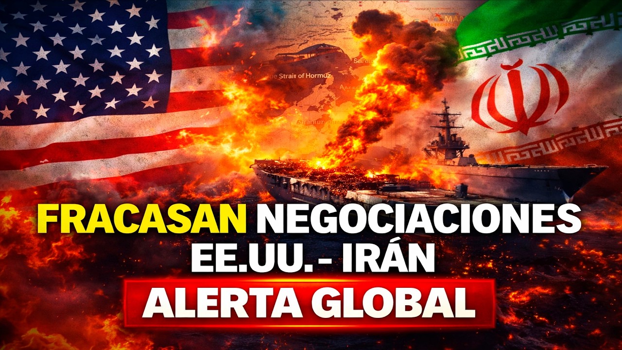 LA GUERRA ENTRE EE.UU. IRÁN VUELVE DE NUEVO: FRACASO DE LAS NEGOCIACIONES