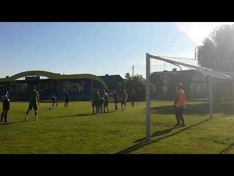 Bramka Michała Gałki z rzutu wolnego Mecz Ruch Izbica 4:2 Tatran Kraśniczyn