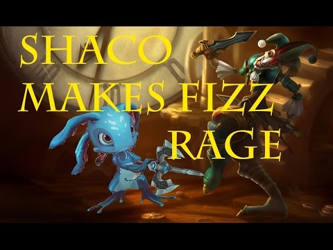 Shaco Makes Fizz Rage on Stream