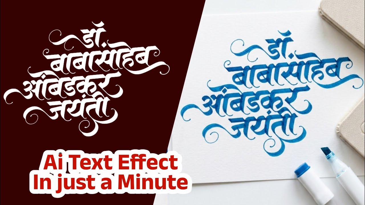 Ai Text Effect Trick | Generate unique text effect using google Gemini 