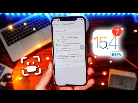 iOS 15.4 Beta 4 Out - Everything NEW | Bug Fix And Features!