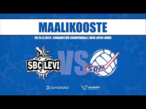 Maalikooste: SBC Levi - SoPa 4-3 | Liikuntahalli, Sodankylä 24.9.2023