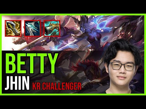 Betty - JHIN vs. SAMIRA ADC | KR Challenger