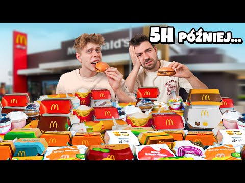 KTO SZYBCIEJ ZJE CAŁE MENU Z McDonald's WYGRYWA!