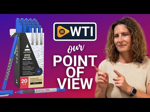 ARTEZA Rollerball Pens - WTI product video review