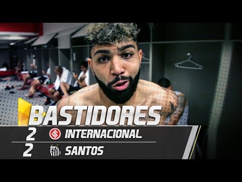 Internacional 2 x 2 Santos | BASTIDORES | Brasileirão (22/10/18)