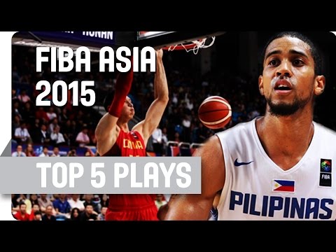 Top 5 Plays - Quarter Finals (Day 7) - 2015 FIBA Asia Championship