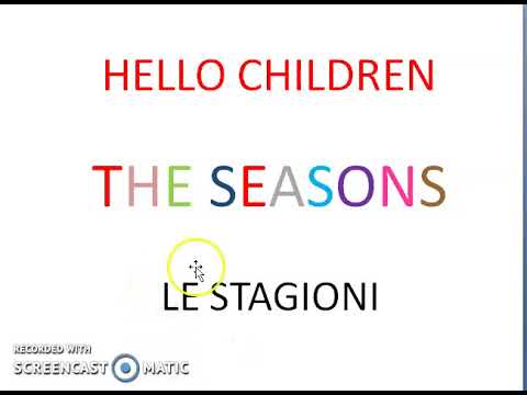 Videolezione 1 seasons