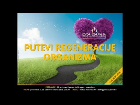 1.Putevi regeneracije organizma - mr sci. med. Ivanov dr Dragan