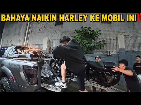HARLEY HAMPIR TERGULING DINAIKIN MOBIL FORD‼️AKANG MV OTW PULANG KAMPUNG