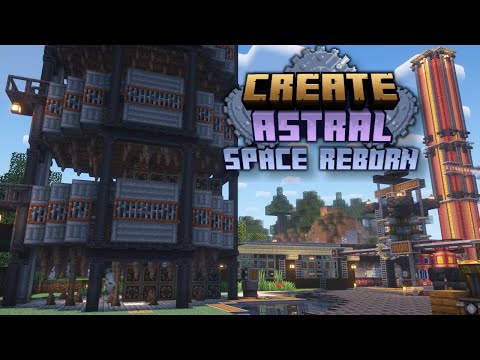 TubeAndKnuckle - Mind-blowing Minecraft Machinery: Automate Sturdy Sheets and a Dripstone Farm in Ep 3 Create Astral
