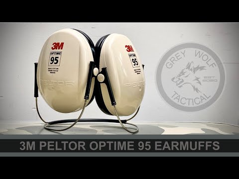 3M PELTOR OPTIME 95 EARMUFFS - H6B/V - behind the ear - Helmet friendly - Hair friendly