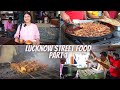Best LUCKNOW Street Food Part 1 Non Veg Food Tour Kebabs Chicken Nihari Malai Paan More