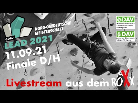 Nord-Ostdeutsche Meisterschaft Leadklettern 2021 - Finale Damen und Herren