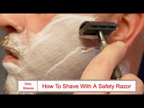 Tutorial: Learn How To Shave With A Safety Razor