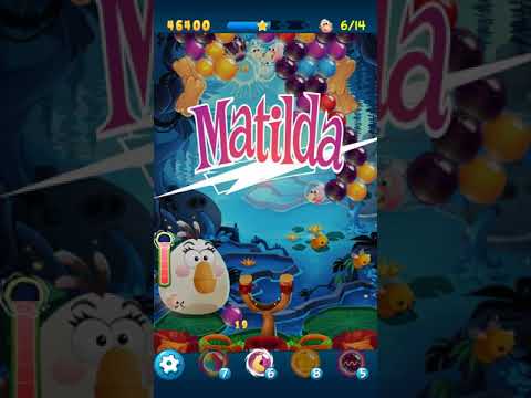Angry Birds POP Bubble Shooter - Level 109. Gameplay Android walkthrough