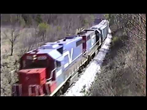 CV Train 555 So. Coventry to Palmer, April 27, 1993