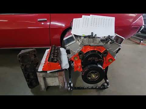 406sbc  GM#186 Versus Trick flow double hump 175cc  (now for sale)