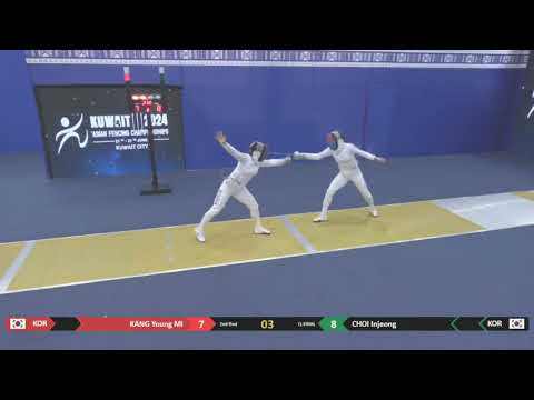 Asian Champs 2024 SWE - L8 - Kang Young Mi KOR v Choi Injeong KOR
