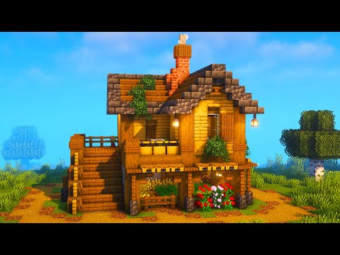 Gorillo - PERFECT Starter House in Minecraft [Tutorial]