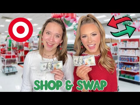 $100 TARGET HOLIDAY SHOP & SWAP 🎄🛒🤑 #shopping #christmas #trend #target #giftideas #bff #popular