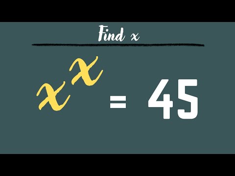 Interesting Exponential Equation! (Insane Math Challenge) 💨 What is the value of x??