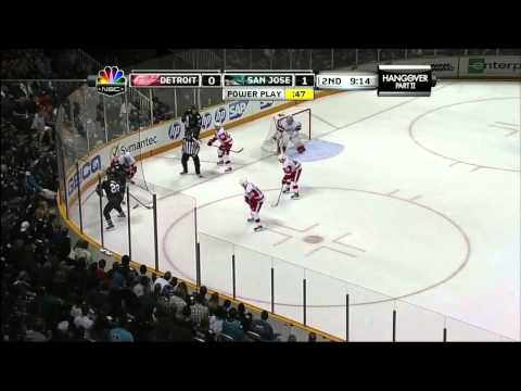 Pavel Datsyuk against San Jose Sharks 1/5/2011 - Stanley Cup 2011 Round 2 Game 2 Full Shifts