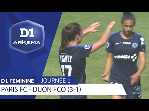 J1 : Paris FC - Dijon FCO (3-1) / D1 Arkema