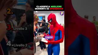 Classifica migliori momenti di SPIDER-MAN! #spiderman
