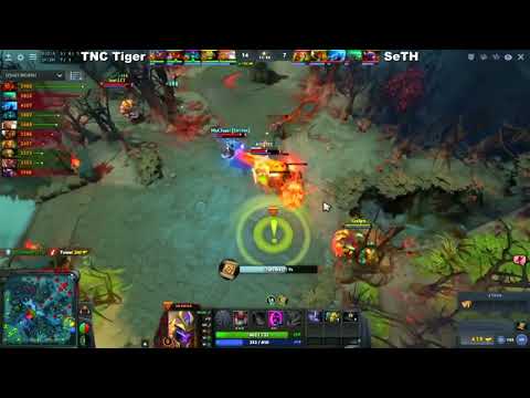 TNC TIGER VS SETH GAMING TI 8 HIGHLIGHT