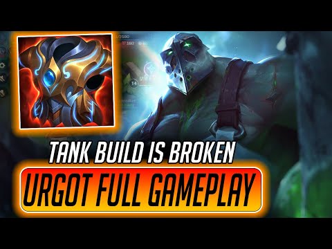 WILD RIFT URGOTT NEW BROKEN TANK HYPER CARRY BUILD NEW ITEMS OP