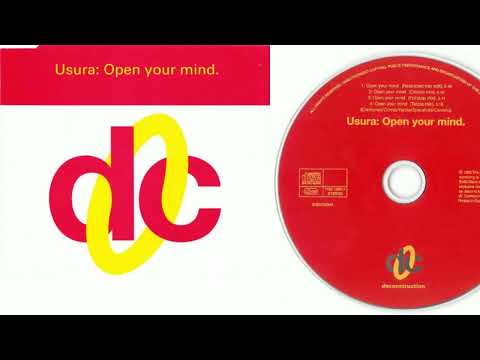 U.S.U.R.A. - Open Your Mind (CD, Maxi-Single, 1992)