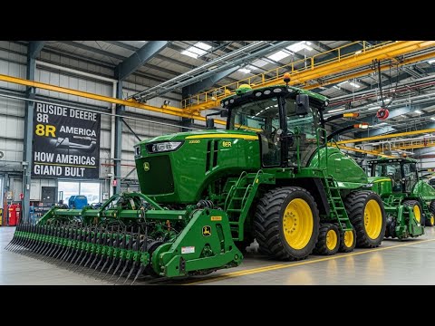 “Inside the John Deere 8R Factory — How America’s Farming Giant Is Built”