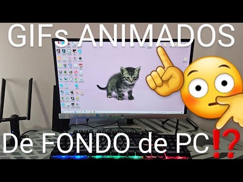 💻😎 Como PONER FONDOS ANIMADOS en WINDOWS 11,10,8 (FUNCIONA 2023) PASO a