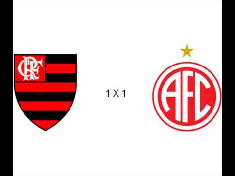 FLAMENGO 2 X 1 AMÉRICA RJ TAÇA RIO 2010