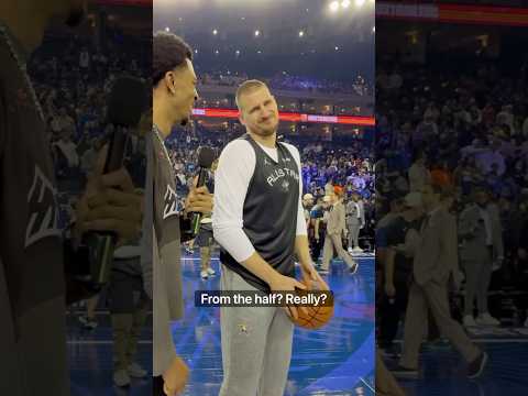 “You dropped 40 on us… still lost” Jokić says to Trey 🤣